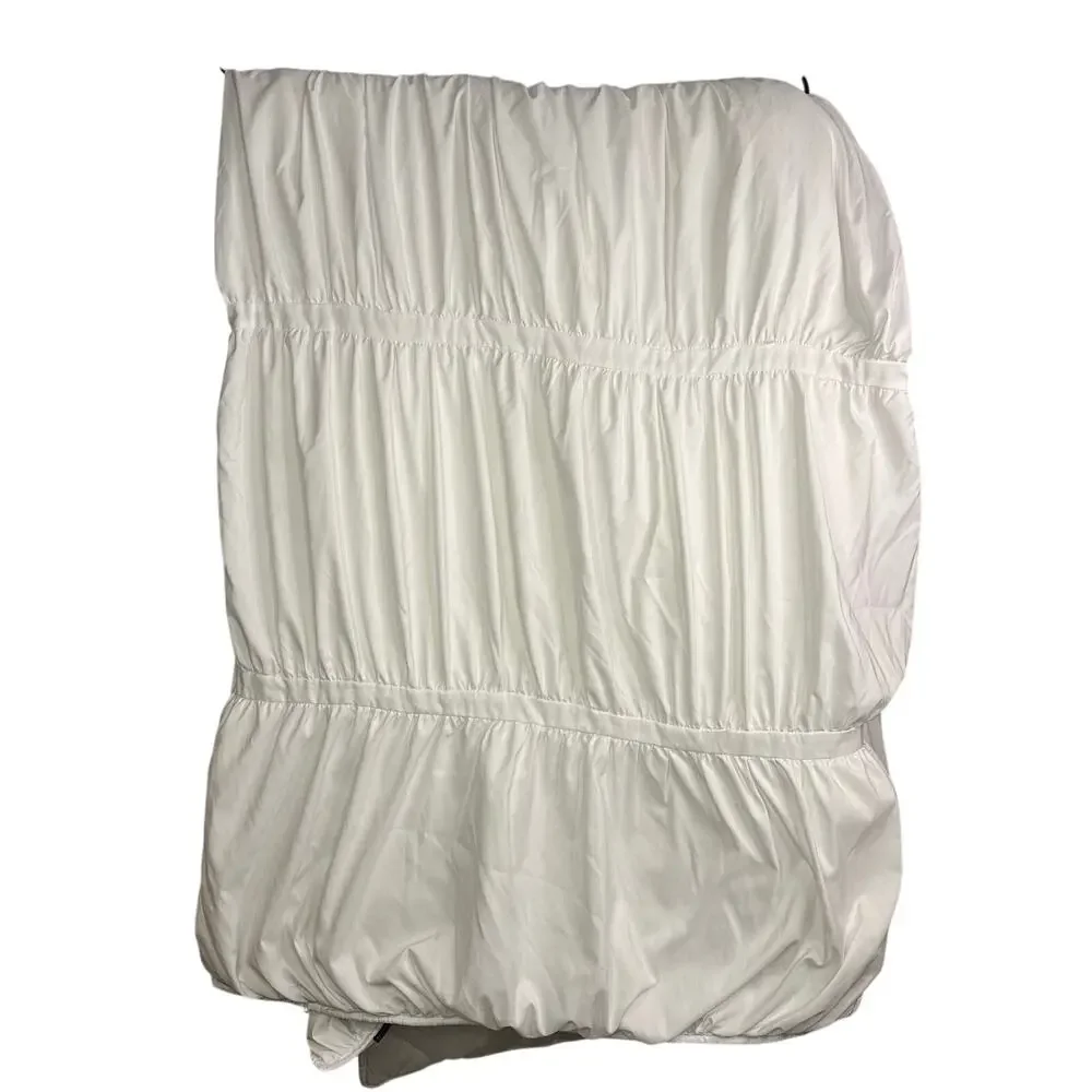 Pottery Barn Teen Dorm Recycled Pucker Up Comforter white Twin/Twin XL